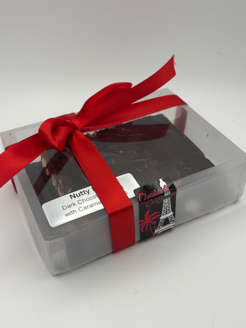 Nutty Dark Chocolate Bark
