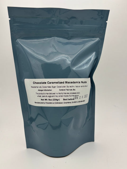Dark Chocolate Covered Macadamia Nuts